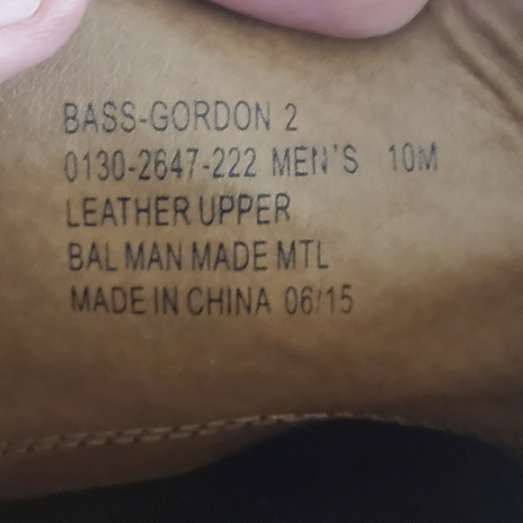 GH Bass Mens Gordon II Brown Lace Up Leather Oxford Dress Shoes Size 10 M - Picture 10 of 10